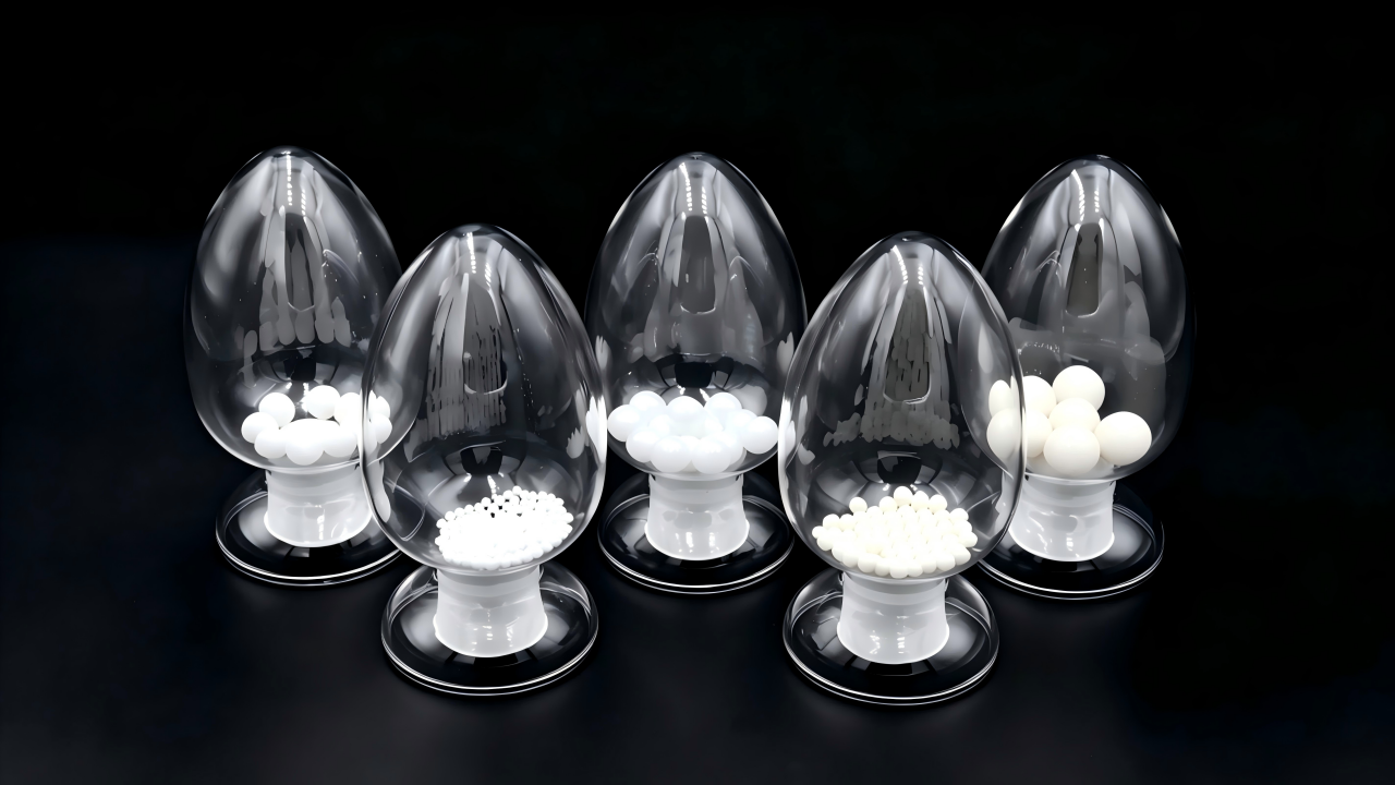 comparison of performance and applications of four major ceramic ball materials